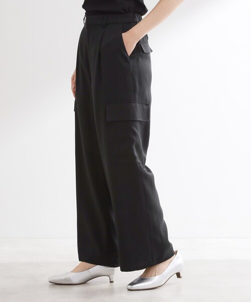 Reflect（リフレクト）の「ストレートワイドカーゴパンツ（その他パンツ・レディース・オリーブ/ナチュラル/ブラック・11/09/07）」の17枚目の写真