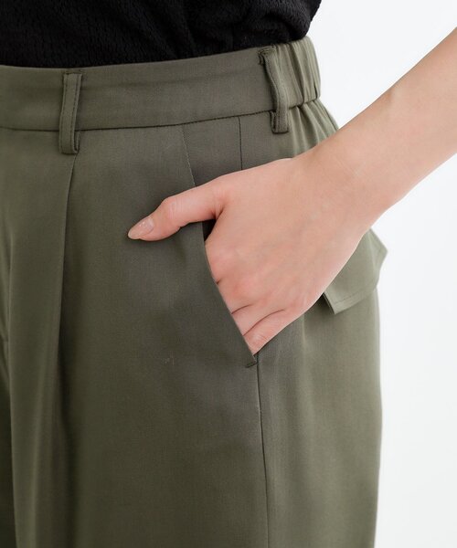 Reflect(リフレクト)の「ストレートワイドカーゴパンツ(その他パンツ・レディース・オリーブ/ナチュラル/ブラック・11/09/07)」の7枚目の写真