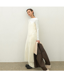 ATELIER NAIN（アトリエナイン）の「ROMAN RIBBON LAYERED DRESS(OP-6243)（ワンピース）」