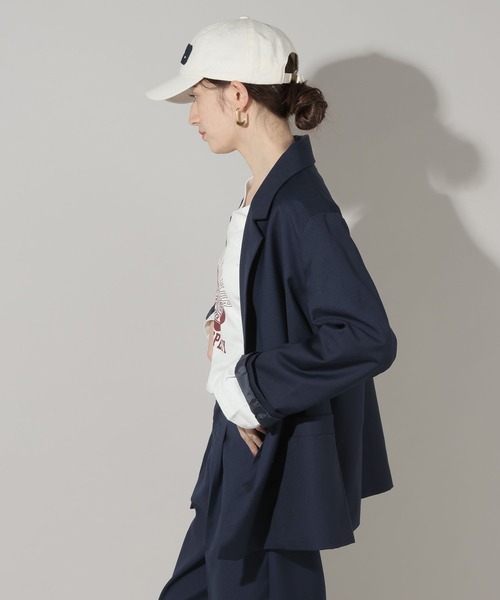 GEORGE'S（ジョージズ）の「ゴールドボタンWジャケット（テーラードジャケット・レディース・グレー/ネイビー・SMALL/MEDIUM）」の19枚目の写真