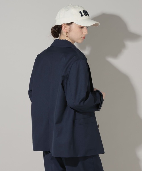 GEORGE'S（ジョージズ）の「ゴールドボタンWジャケット（テーラードジャケット・レディース・グレー/ネイビー・SMALL/MEDIUM）」の21枚目の写真