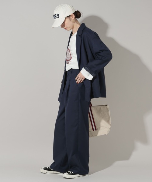 GEORGE'S（ジョージズ）の「ゴールドボタンWジャケット（テーラードジャケット・レディース・グレー/ネイビー・SMALL/MEDIUM）」の14枚目の写真