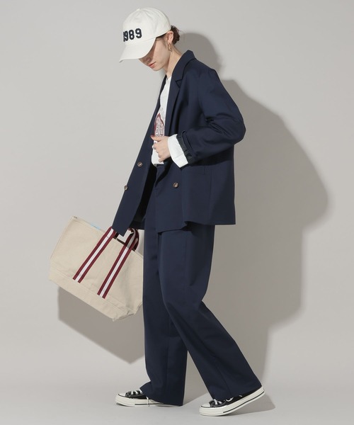 GEORGE'S（ジョージズ）の「ゴールドボタンWジャケット（テーラードジャケット・レディース・グレー/ネイビー・SMALL/MEDIUM）」の16枚目の写真