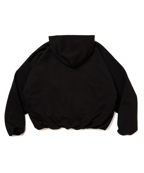 COOTIE PRODUCTIONS（クーティープロダクションズ）の「Swallow Rib Sweat Hoodie（パーカー・メンズ・ブラック・LARGE/MEDIUM/SMALL）」の4枚目の写真