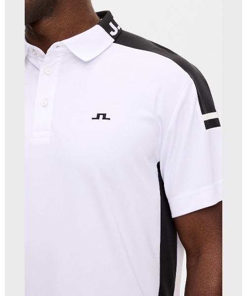 J.LINDEBERG（ジェイリンドバーグ）の「【J.LINDEBERG/GOLF】 半袖ポロシャツ  Bo Polo（ポロシャツ・メンズ・レッド/ホワイト/ネイビー・46/48/44）」の4枚目の写真