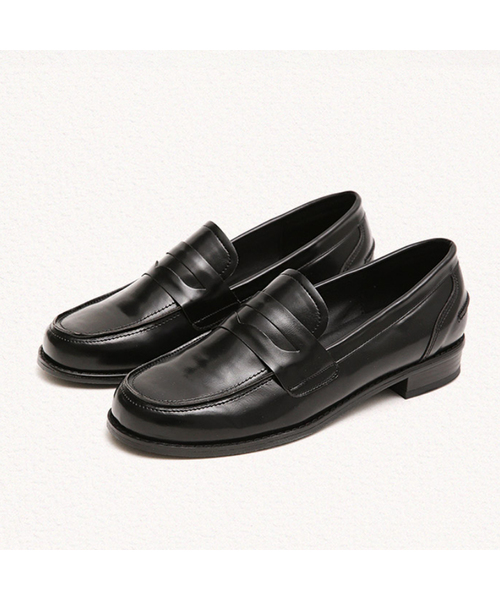 MAC MOC(マックモック)の「ルーカス3カラー ベーシックデイリーペニーローファー 2.5cm(ローファー・レディース・アイボリー/ブラック/ブラウン・22.5cm/23cm/23.5cm/24cm/24.5cm/25cm)」の1枚目の写真