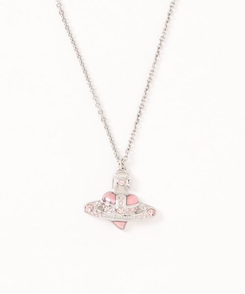 Vivienne Westwood(ヴィヴィアンウエストウッド)の「NEW DIAMANTE HEART PENDANT(その他・レディース・ピンク/シルバー/グリーン・FREE)」の3枚目の写真