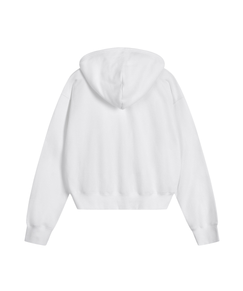 Rest&Recreation(レストアンドレクリエーション)の「V-NECK CROPPED HOODIE - WHITE(パーカー・レディース・その他・ONE)」の6枚目の写真