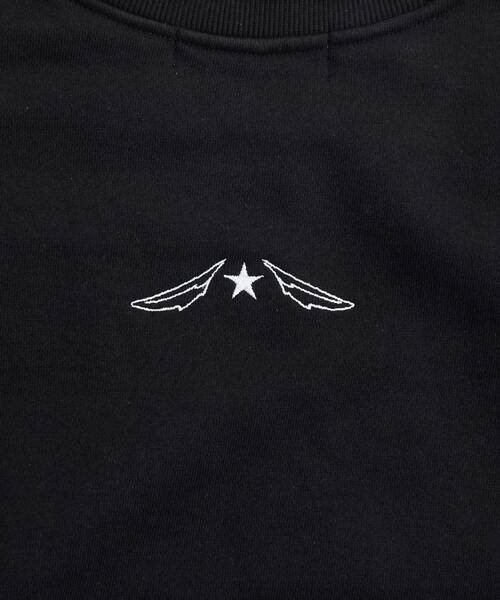 CONVERSE TOKYO（コンバーストウキョウ）の「【CLAMP】『魔法騎士レイアース』GRAPHIC SWEAT（スウェット・レディース・ブラック・FREE）」の5枚目の写真