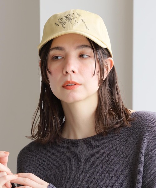 JOURNAL STANDARD（ジャーナルスタンダード）の「【LY / エルワイ】LETTER CAP（キャップ・レディース・チャコールグレー/Yellow・FREE）」の14枚目の写真