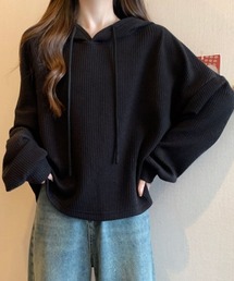 リブフーディープルオーバー