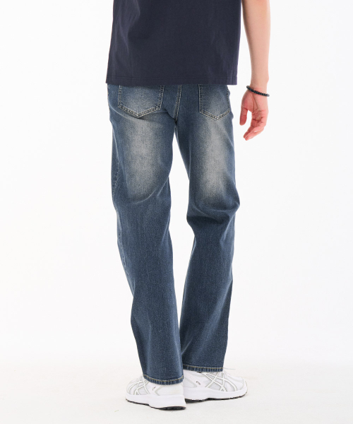 CHASECULT（チェイスカルト）の「男性インバンディングストレートデニムパンツ-FARK2312B0N（デニムパンツ・メンズ・ブルー・70/76/82/86/92）」の3枚目の写真