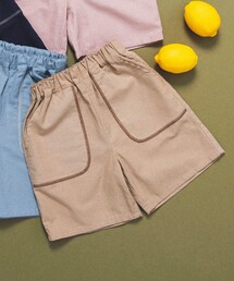 aBity select | 【aBity select./アビティセレクト】配色ステッチハーフパンツ(その他パンツ)