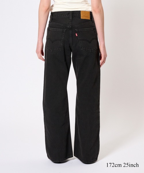 BIOTOP（ビオトープ）の「WOMEN【Levi's(R)｜BIOTOP】LOOSE BOOT length31（デニムパンツ・レディース・ブラック・24/29/28/27/26/25）」の3枚目の写真