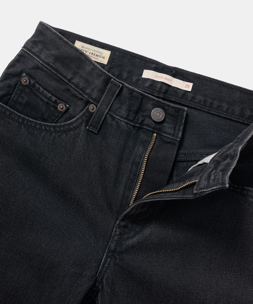BIOTOP（ビオトープ）の「WOMEN【Levi's(R)｜BIOTOP】LOOSE BOOT length31（デニムパンツ・レディース・ブラック・24/29/28/27/26/25）」の4枚目の写真