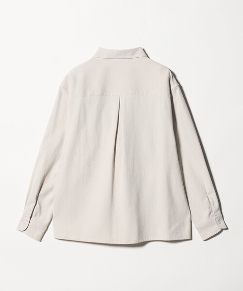 BEAUTY&YOUTH UNITED ARROWS（ビューティーアンドユースユナイテッドアローズ）の「TC リネン キャンプカラー グランデ シャツ GRANDE型（シャツ/ブラウス・メンズ・ベージュ/ホワイト・S/M/L/XL）」の12枚目の写真