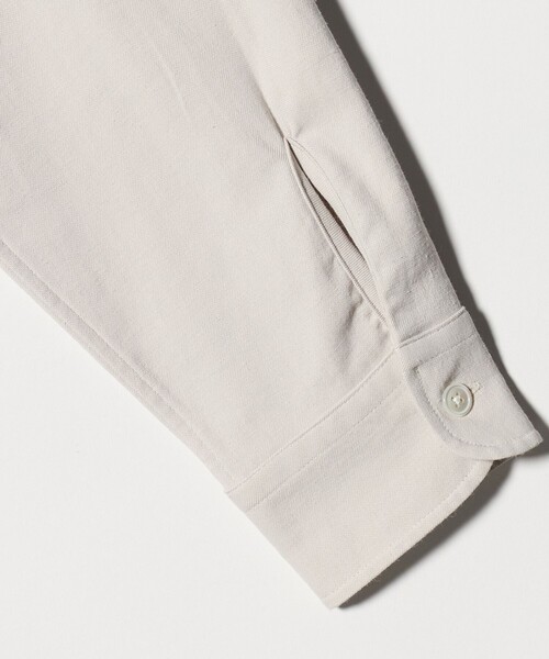 BEAUTY&YOUTH UNITED ARROWS（ビューティーアンドユースユナイテッドアローズ）の「TC リネン キャンプカラー グランデ シャツ GRANDE型（シャツ/ブラウス・メンズ・ベージュ/ホワイト・S/M/L/XL）」の14枚目の写真