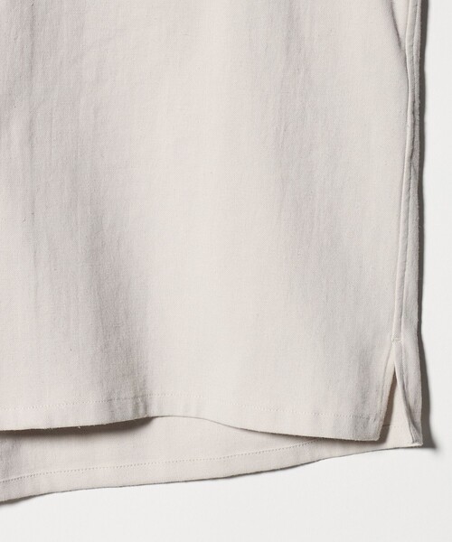 BEAUTY&YOUTH UNITED ARROWS（ビューティーアンドユースユナイテッドアローズ）の「TC リネン キャンプカラー グランデ シャツ GRANDE型（シャツ/ブラウス・メンズ・ベージュ/ホワイト・S/M/L/XL）」の15枚目の写真