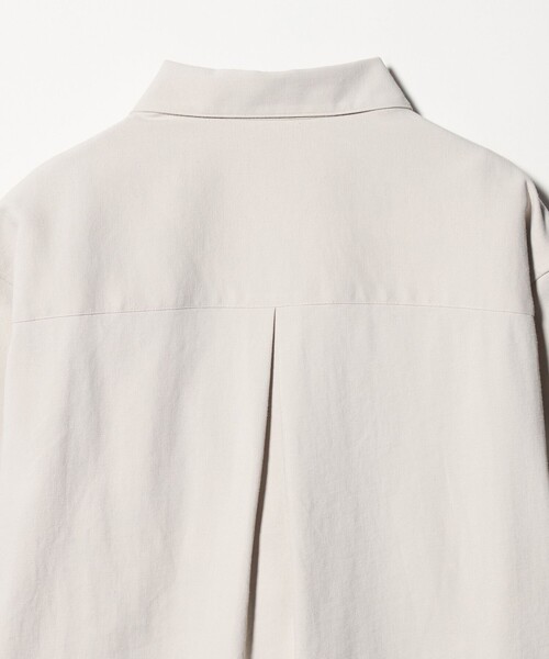 BEAUTY&YOUTH UNITED ARROWS（ビューティーアンドユースユナイテッドアローズ）の「TC リネン キャンプカラー グランデ シャツ GRANDE型（シャツ/ブラウス・メンズ・ベージュ/ホワイト・S/M/L/XL）」の17枚目の写真