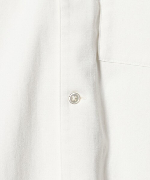 BEAUTY&YOUTH UNITED ARROWS（ビューティーアンドユースユナイテッドアローズ）の「TC リネン キャンプカラー グランデ シャツ GRANDE型（シャツ/ブラウス・メンズ・ベージュ/ホワイト・S/M/L/XL）」の22枚目の写真