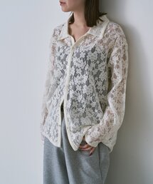 goocy | メッシュレースシャツ(シャツ/ブラウス)
