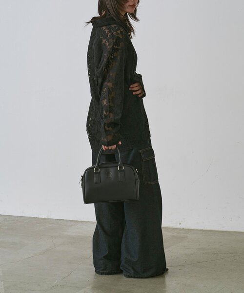 goocy（グーシー）の「メッシュレースシャツ（シャツ/ブラウス・レディース・ブラック/アイボリー・FREE）」の8枚目の写真