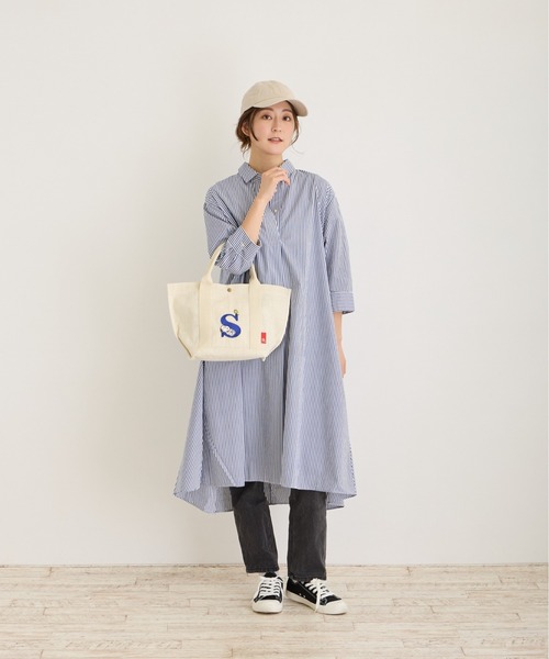 ROOTOTE(ルートート)の「ROOTOTE ルートート IP.デリ.ジュート.Peanuts-9D(かごバッグ・レディース・ピンク・FREE)」の5枚目の写真