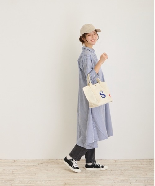 ROOTOTE(ルートート)の「ROOTOTE ルートート IP.デリ.ジュート.Peanuts-9D(かごバッグ・レディース・ピンク・FREE)」の6枚目の写真