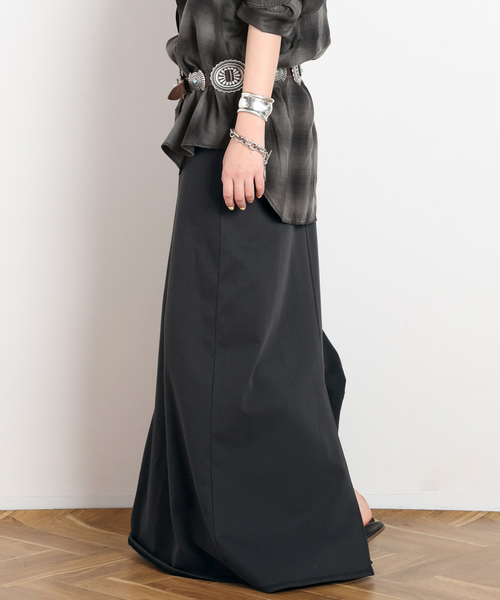 AP STUDIO（エーピーストゥディオ）の「アンシェント スウェットスカート（スカート・レディース・ウッド/スミクロ・36/38）」の8枚目の写真