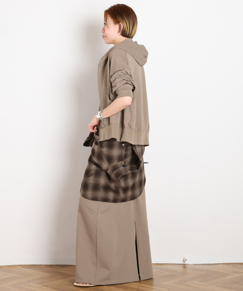 AP STUDIO（エーピーストゥディオ）の「アンシェント スウェットスカート（スカート・レディース・ウッド/スミクロ・36/38）」の14枚目の写真