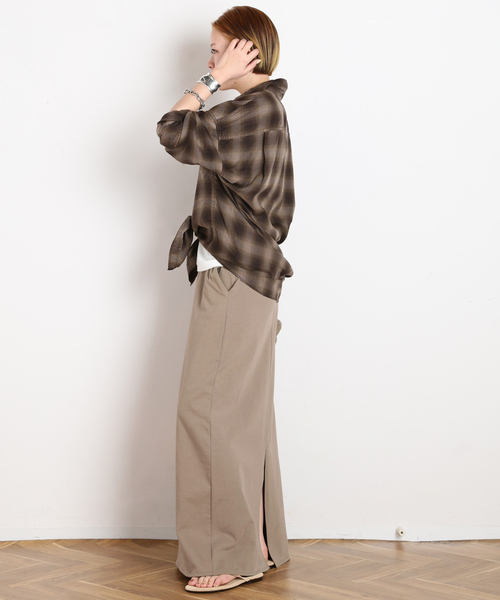 AP STUDIO（エーピーストゥディオ）の「アンシェント スウェットスカート（スカート・レディース・ウッド/スミクロ・36/38）」の17枚目の写真