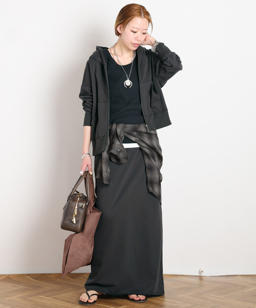 AP STUDIO（エーピーストゥディオ）の「アンシェント スウェットスカート（スカート・レディース・ウッド/スミクロ・36/38）」の22枚目の写真