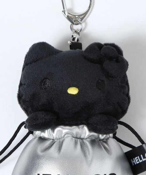 JEANASIS（ジーナシス）の「【ハローキティ】キンチャクチャーム/645164（キーホルダー・レディース・ブラック/ブラック系その他/ホワイト・FREE）」の14枚目の写真