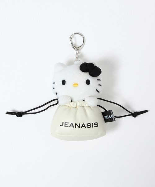 JEANASIS（ジーナシス）の「【ハローキティ】キンチャクチャーム/645164（キーホルダー・レディース・ブラック/ブラック系その他/ホワイト・FREE）」の7枚目の写真