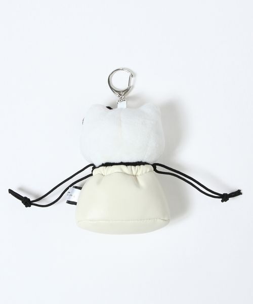 JEANASIS（ジーナシス）の「【ハローキティ】キンチャクチャーム/645164（キーホルダー・レディース・ブラック/ブラック系その他/ホワイト・FREE）」の8枚目の写真