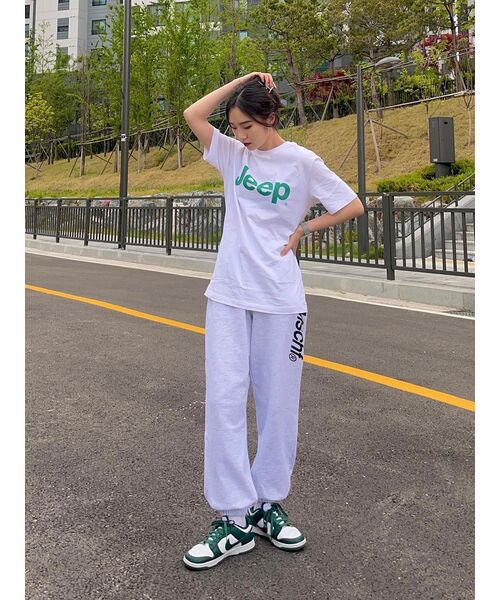 JEEP（ジープ）の「[190g] ビッグロゴ半袖Tシャツ (JR5TSU091OW)（Tシャツ/カットソー・レディース・その他・2XL/LARGE/MEDIUM/SMALL/X-LARGE）」の7枚目の写真