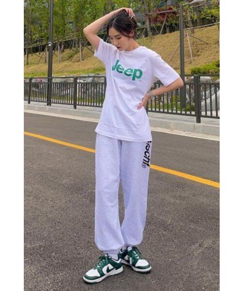 JEEP（ジープ）の「[190g] ビッグロゴ半袖Tシャツ (JR5TSU091OW)（Tシャツ/カットソー・レディース・その他・2XL/LARGE/MEDIUM/SMALL/X-LARGE）」の9枚目の写真