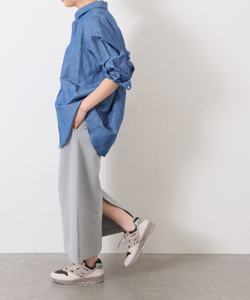 JOURNAL STANDARD LUXE（ジャーナルスタンダード　ラックス）の「ポンチ イージータイトスカート（スカート・レディース・ライトグレー/ブラック/ブルー・FREE）」の8枚目の写真