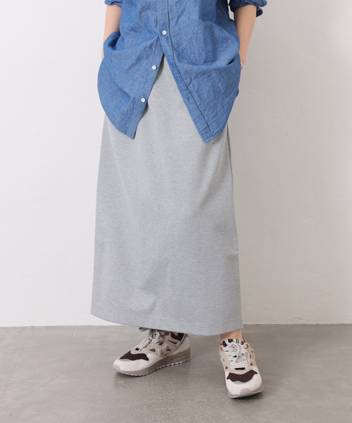 JOURNAL STANDARD LUXE（ジャーナルスタンダード　ラックス）の「ポンチ イージータイトスカート（スカート・レディース・ライトグレー/ブラック/ブルー・FREE）」の10枚目の写真