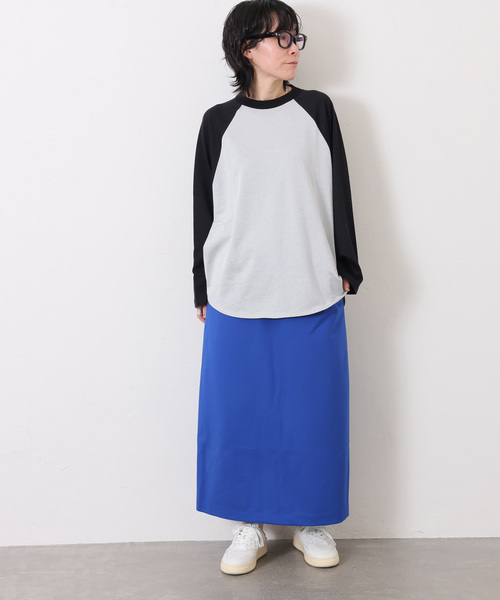 JOURNAL STANDARD LUXE（ジャーナルスタンダード　ラックス）の「ポンチ イージータイトスカート（スカート・レディース・ライトグレー/ブラック/ブルー・FREE）」の16枚目の写真