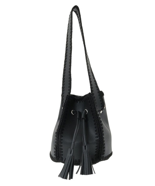 AMERICAN HOLIC(アメリカンホリック)の「カガリワンハンドルショルダー(ショルダーバッグ・レディース・ブラック/ブラウン/アイボリー・FREE)」の3枚目の写真