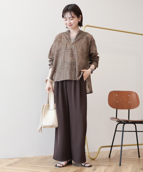 AMERICAN HOLIC(アメリカンホリック)の「カガリワンハンドルショルダー(ショルダーバッグ・レディース・ブラック/ブラウン/アイボリー・FREE)」の15枚目の写真