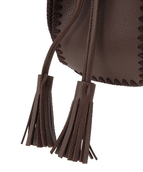 AMERICAN HOLIC(アメリカンホリック)の「カガリワンハンドルショルダー(ショルダーバッグ・レディース・ブラック/ブラウン/アイボリー・FREE)」の14枚目の写真