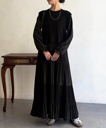 Chez toi | ティアードベストSETワンピース(つなぎ/オールインワン)