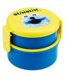 Skater（スケーター）の「丸型ランチボックス２段 フォーク付き ONWR1（お弁当箱）」