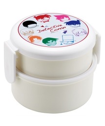 Skater（スケーター）の「丸型ランチボックス２段 フォーク付き ONWR1（お弁当箱）」