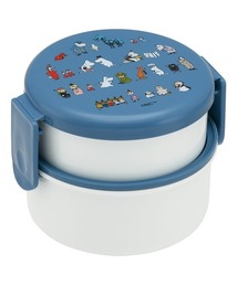 Skater（スケーター）の「丸型ランチボックス２段 フォーク付き ONWR1（お弁当箱）」