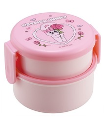 Skater（スケーター）の「丸型ランチボックス２段 フォーク付き ONWR1（お弁当箱）」