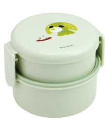 Skater（スケーター）の「丸型ランチボックス２段 フォーク付き ONWR1（お弁当箱）」