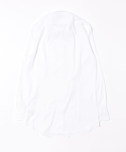 TOKYO SHIRTS(トウキョウシャツ)の「【吸水速乾】【COFREX】形態安定ノンアイロン ボタンダウン 長袖ビジネスワイシャツ(大きいサイズ・長いサイズ)(ビジネスシャツ・メンズ・ホワイト・首回り42cm-裄丈90cm/首回り41cm-裄丈90cm/首回り39cm-裄丈88cm/首回り47cm-裄丈90cm/首回り47cm-裄丈86cm/首回り45cm-裄丈90cm/首回り45cm-裄丈86cm/首回り45cm-裄丈82cm/首回り43cm-裄丈90cm)」の7枚目の写真